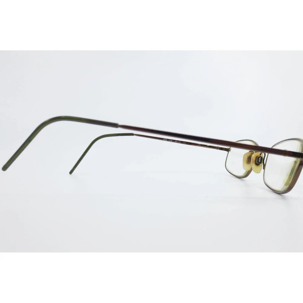 Giorgio Armani 1033 1138 Bronze Oval Metal Eyeglasses Frames Italy 48-19-125